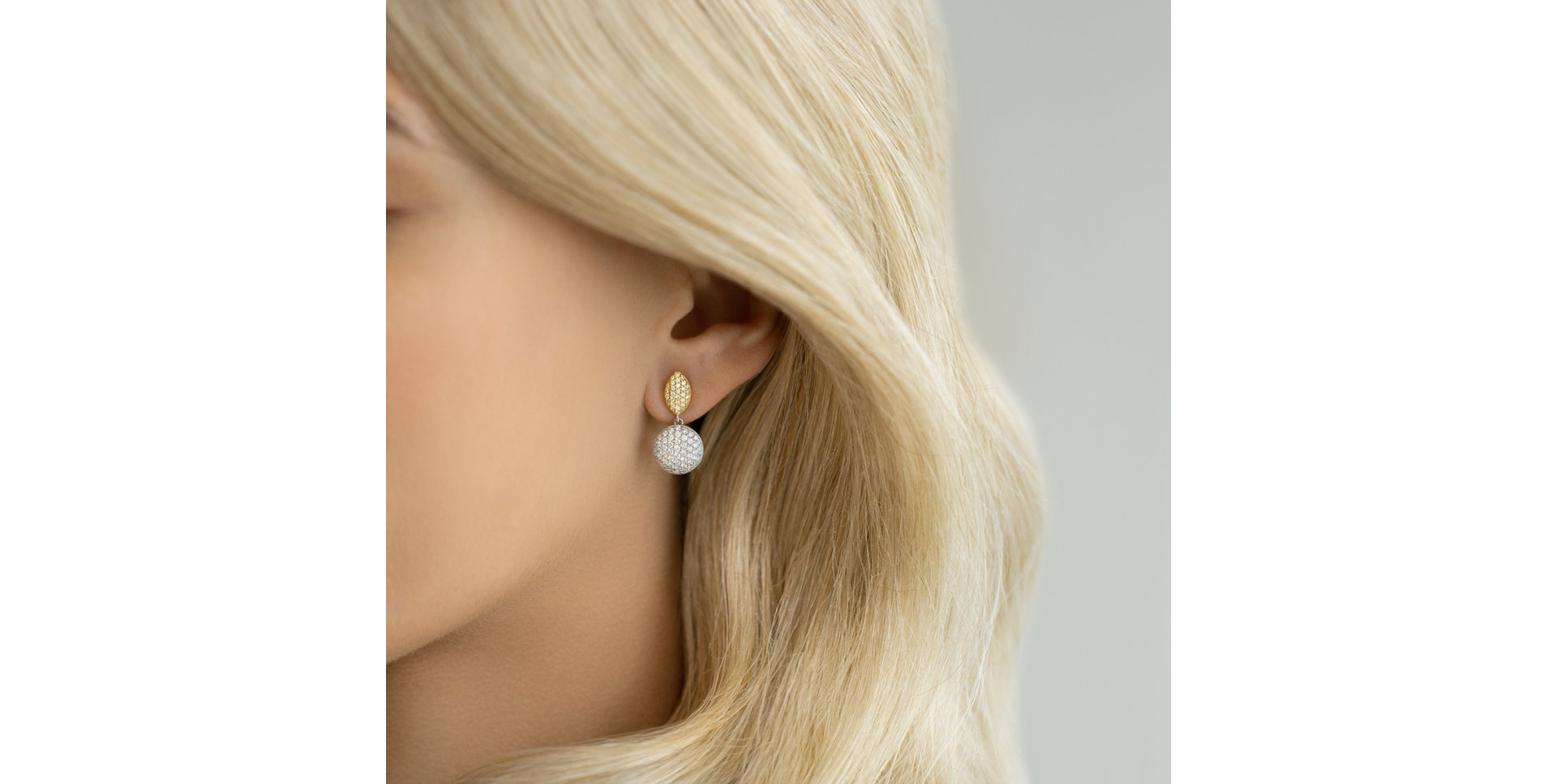 Diamond earrings Ganesh