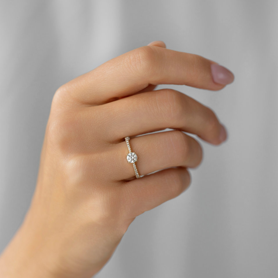 Diamond ring Glittery Love
