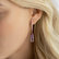 Diamond earrings with Amethyst and Sapphire Chanson4