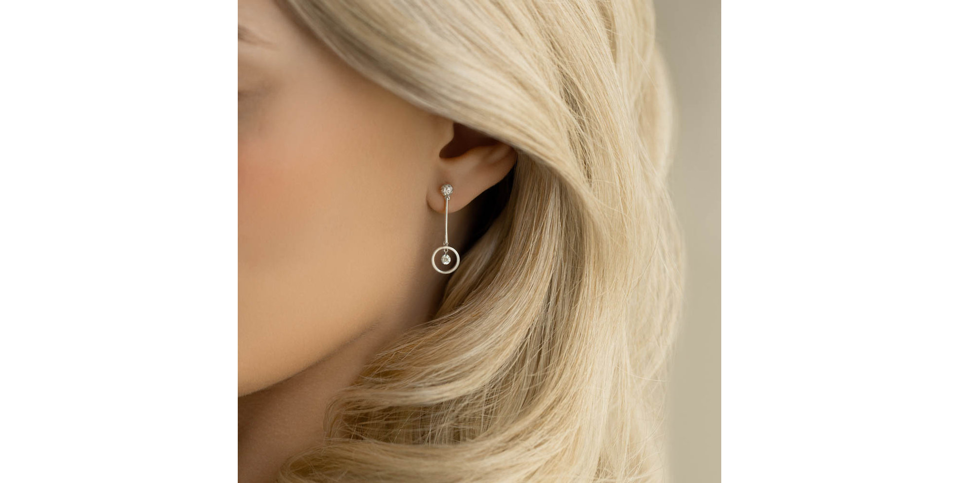 Diamond earrings Shine Hope