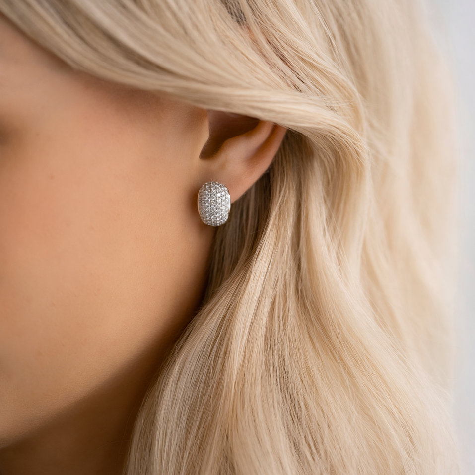 Diamond earrings Malika