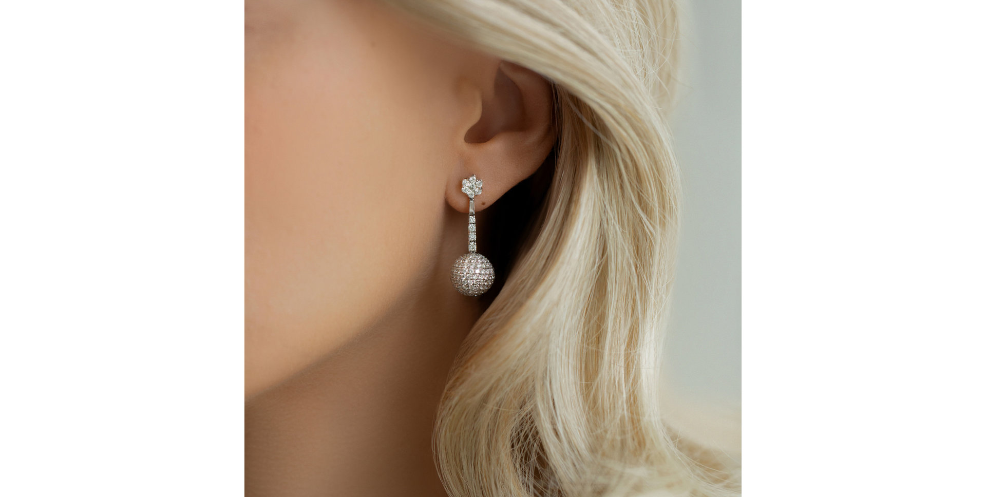 Diamond earrings Freda