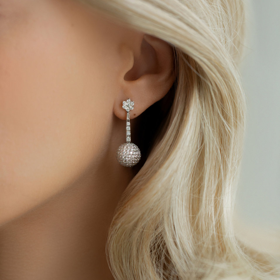Diamond earrings Freda