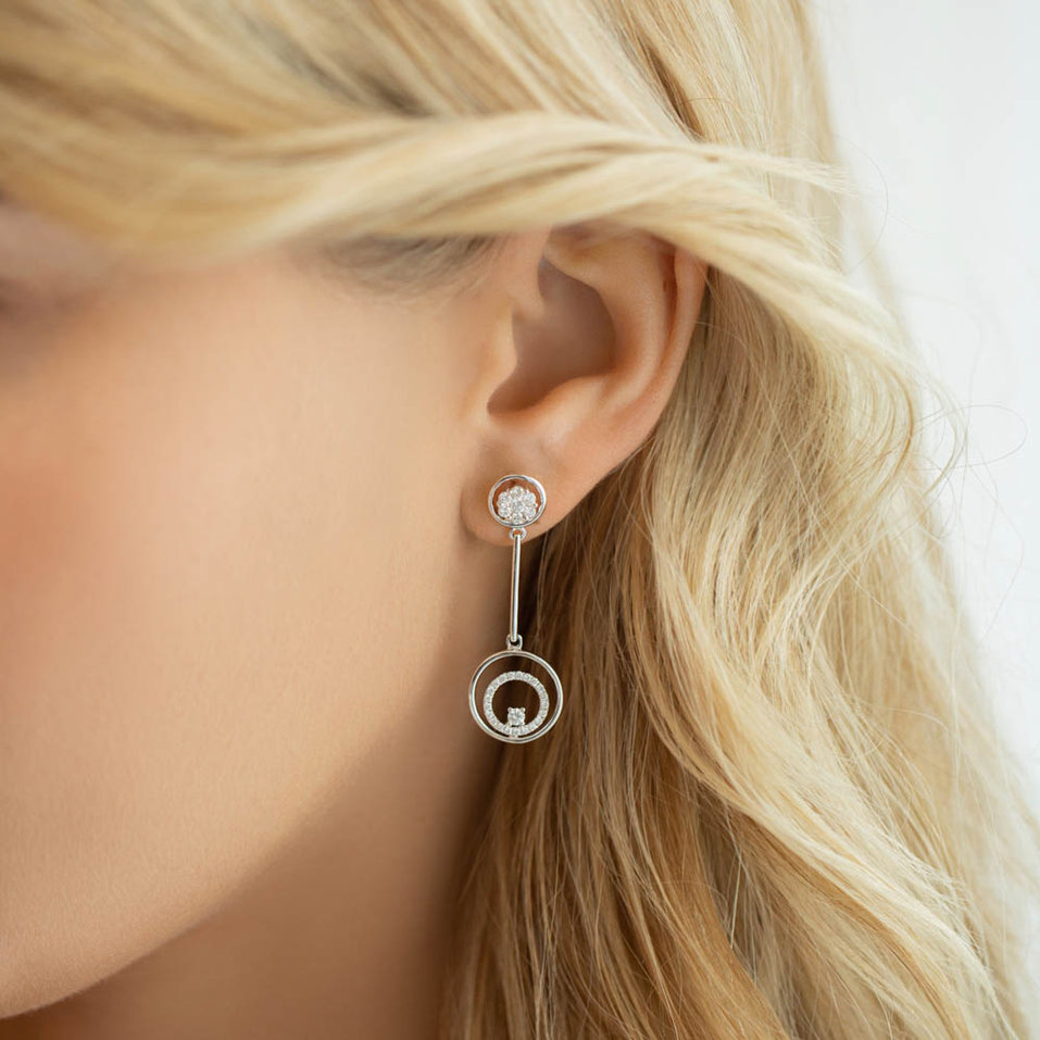 Diamond earrings Liana