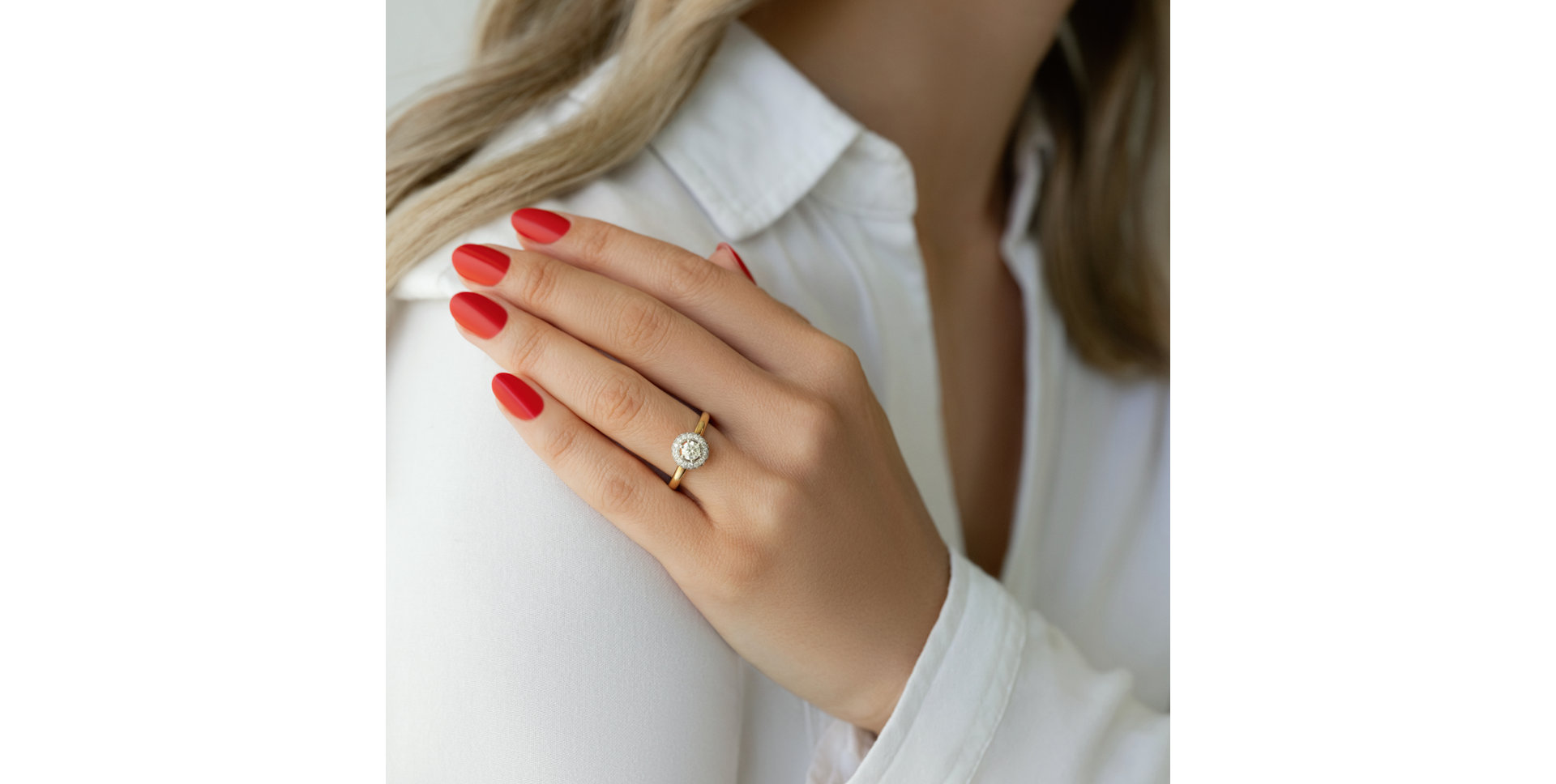 Diamond ring Celestielle