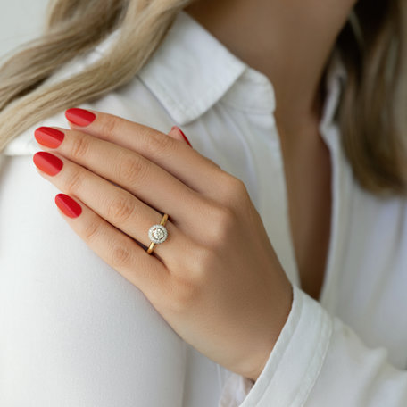 Diamond ring Celestielle