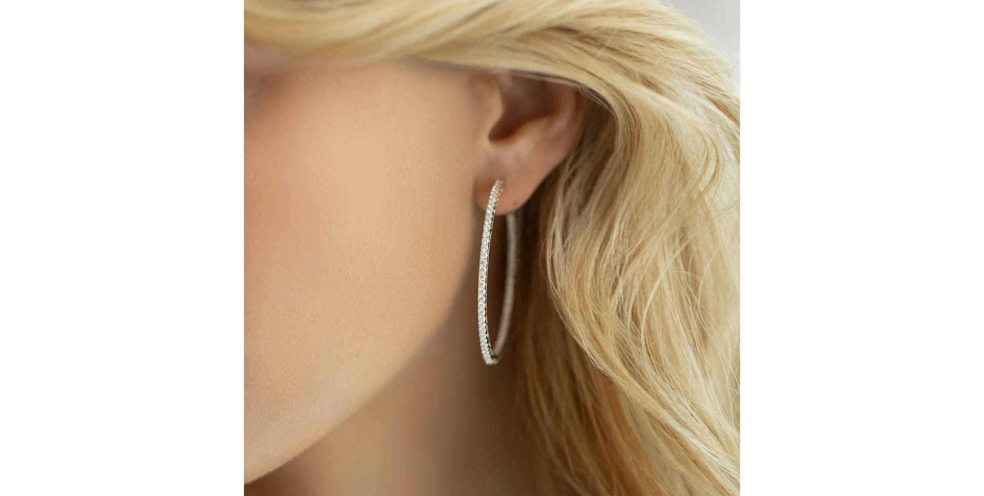 Diamond earrings Glossy Rain