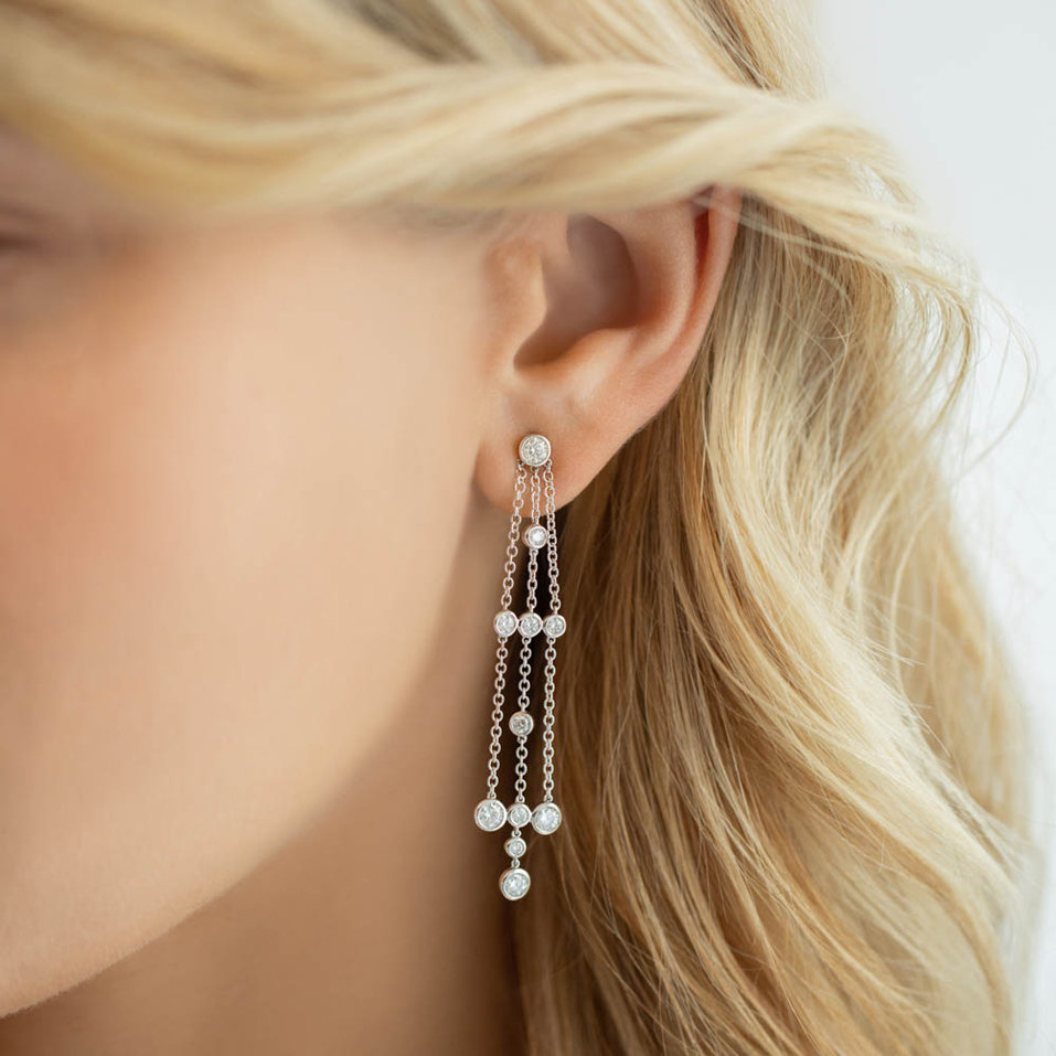 Diamond earrings Halle