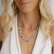 Diamond necklace with Sapphire Neptune4