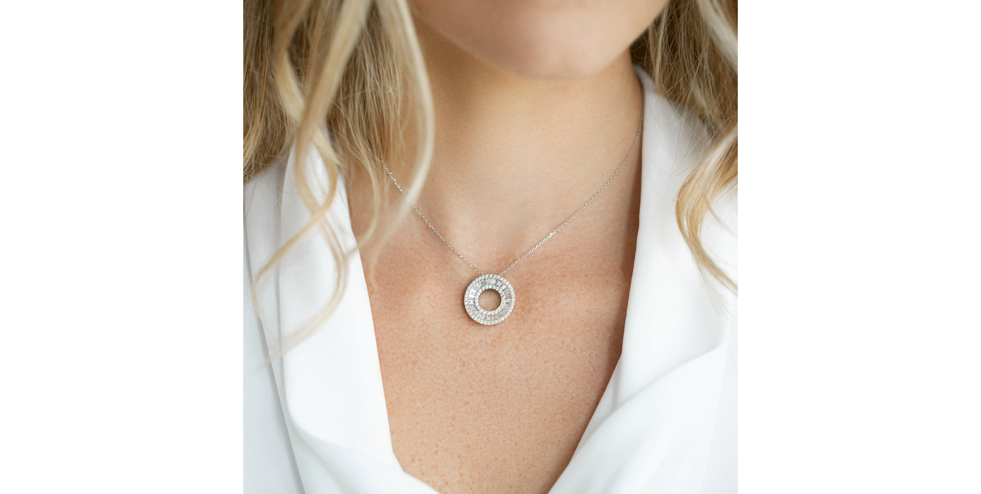 Diamond pendant Star Eternity