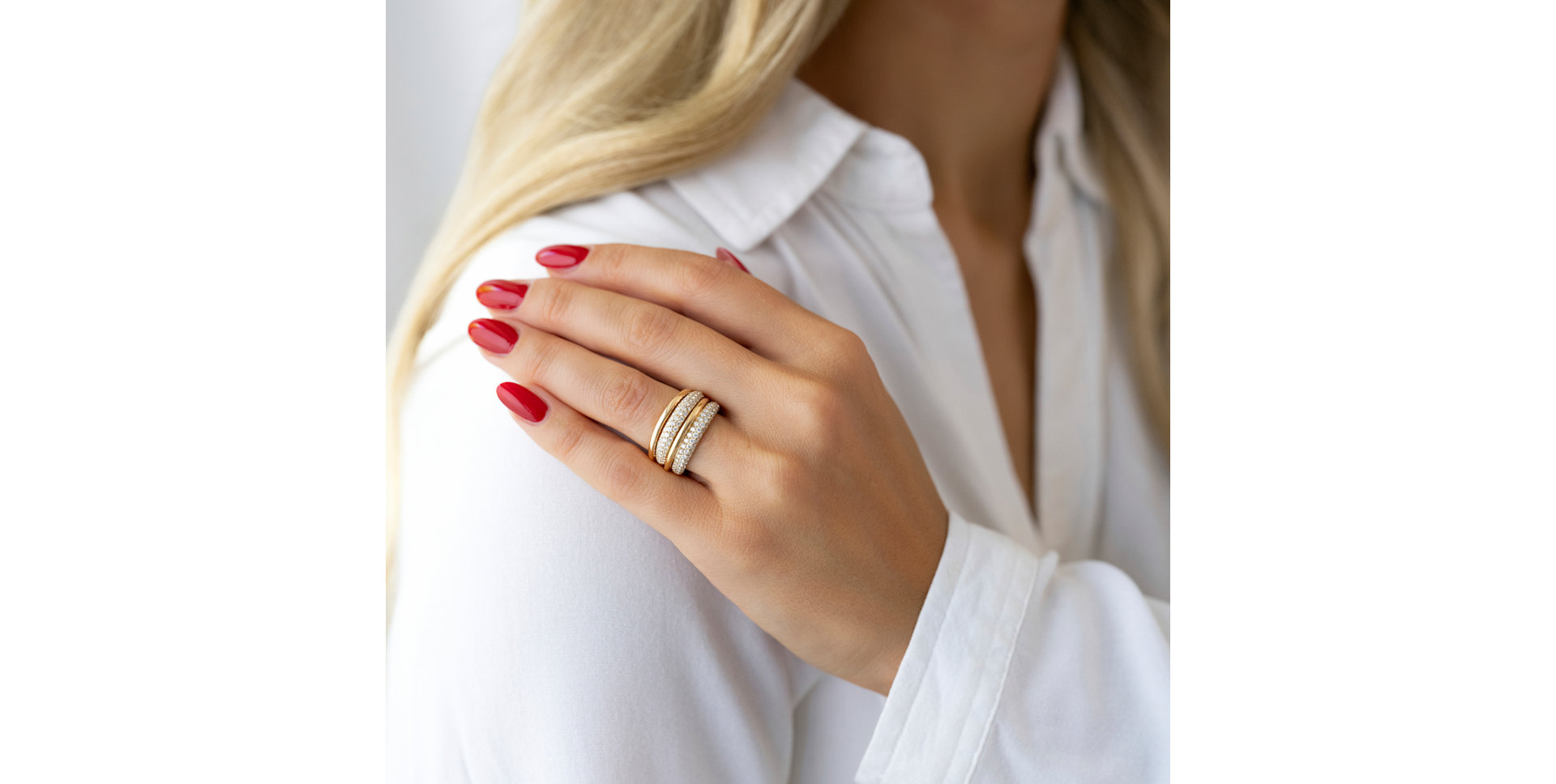 Diamond ring Treasured Glow