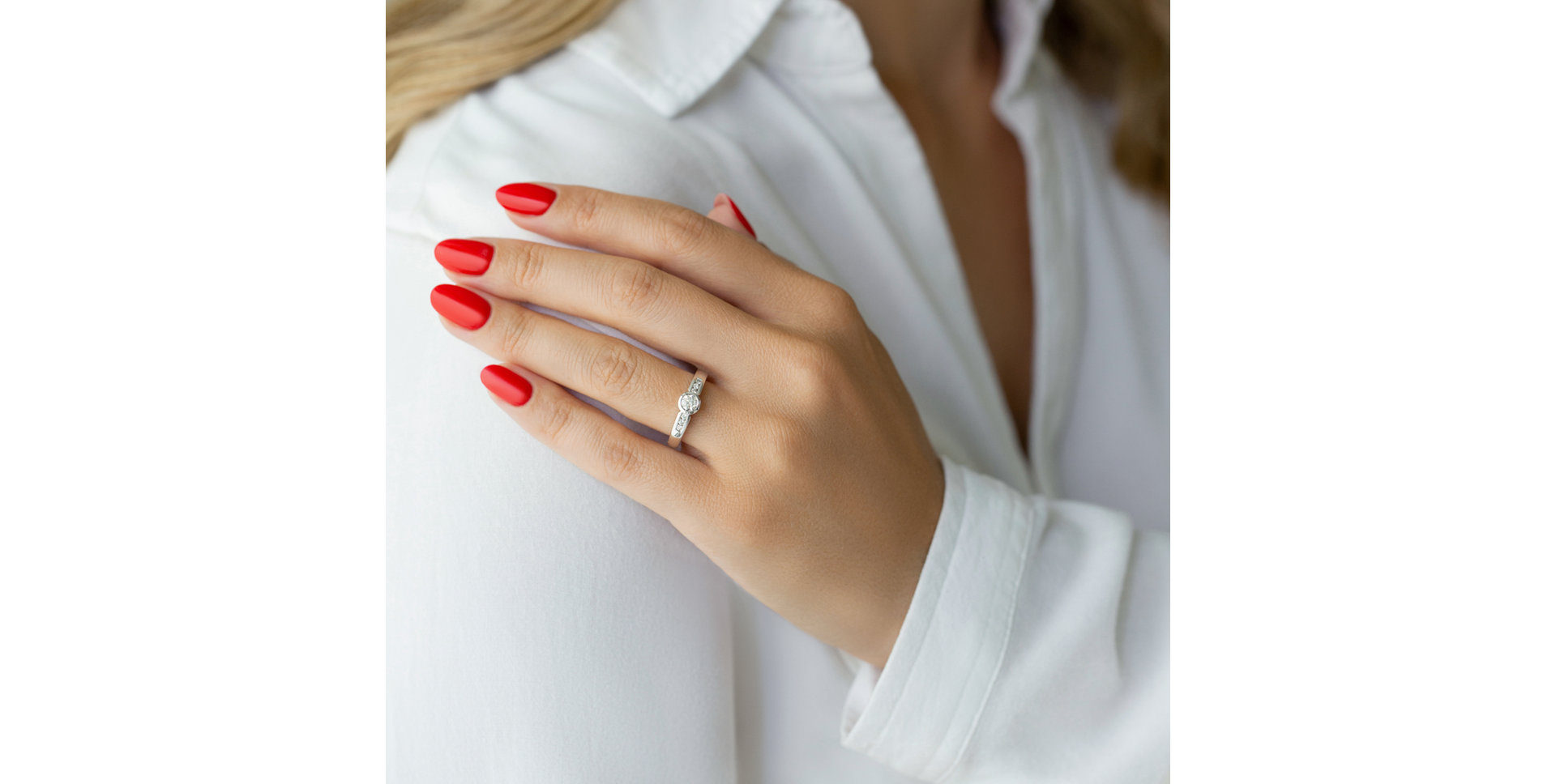 Diamond ring Moon Sadness