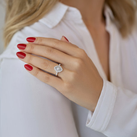Diamond ring Dorthe