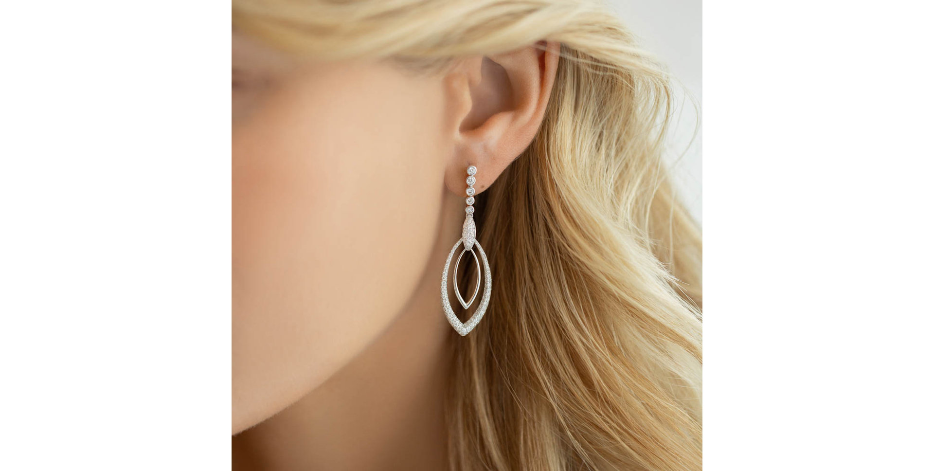 Diamond earrings Fancy Adams