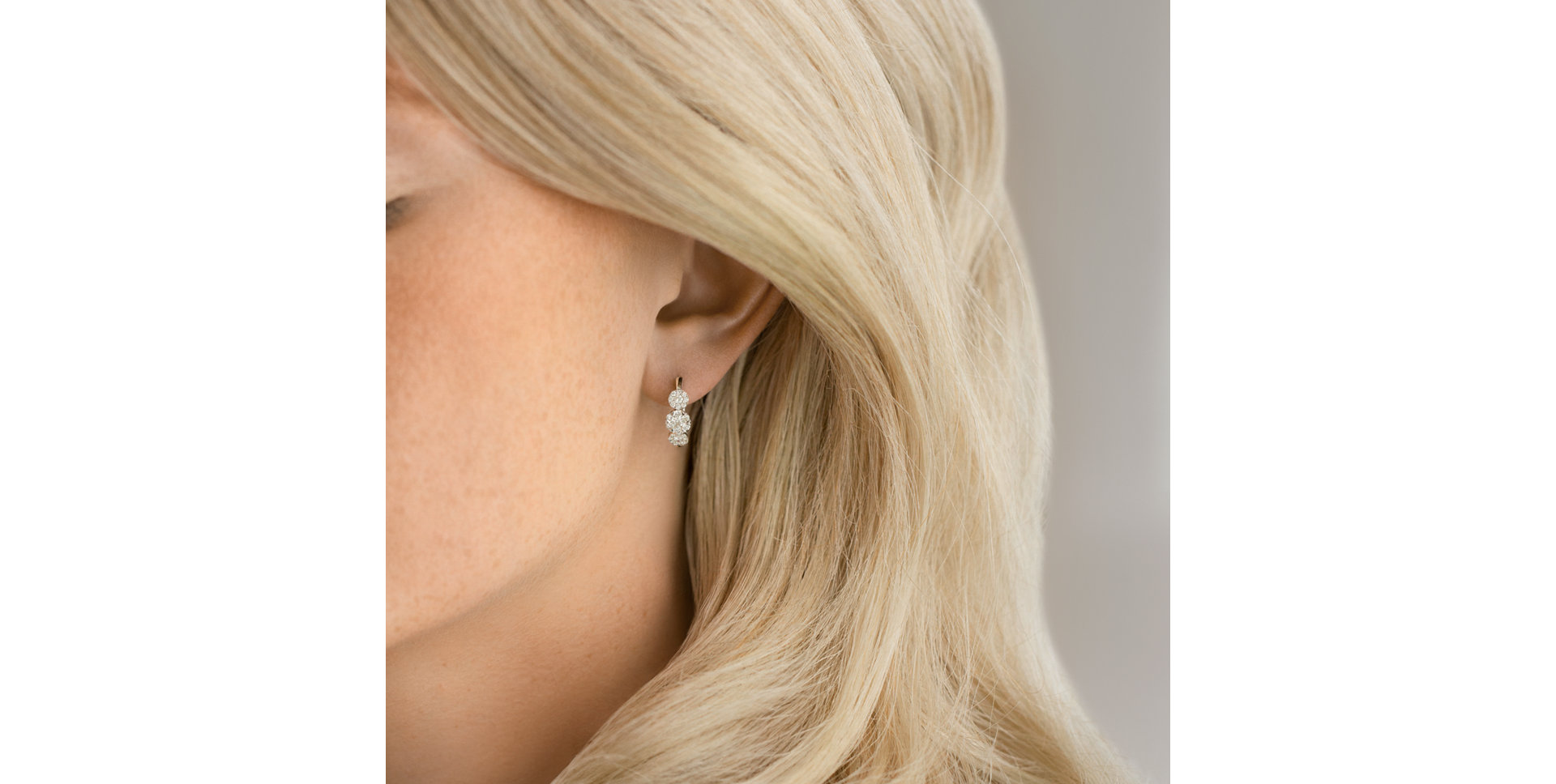 Diamond earrings Zishan