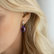 Diamond earrings with Amethyst Hanlerore4