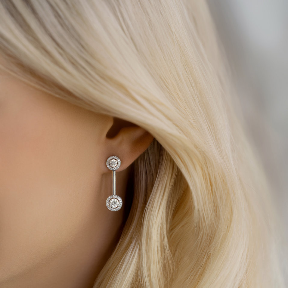 Diamond earrings Evangeline
