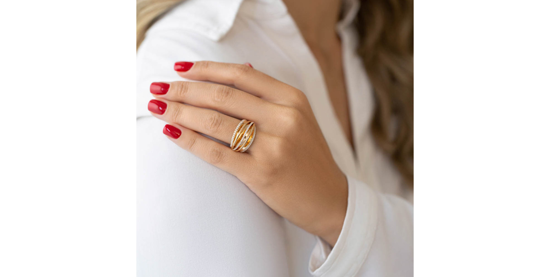 Diamond ring Félicie