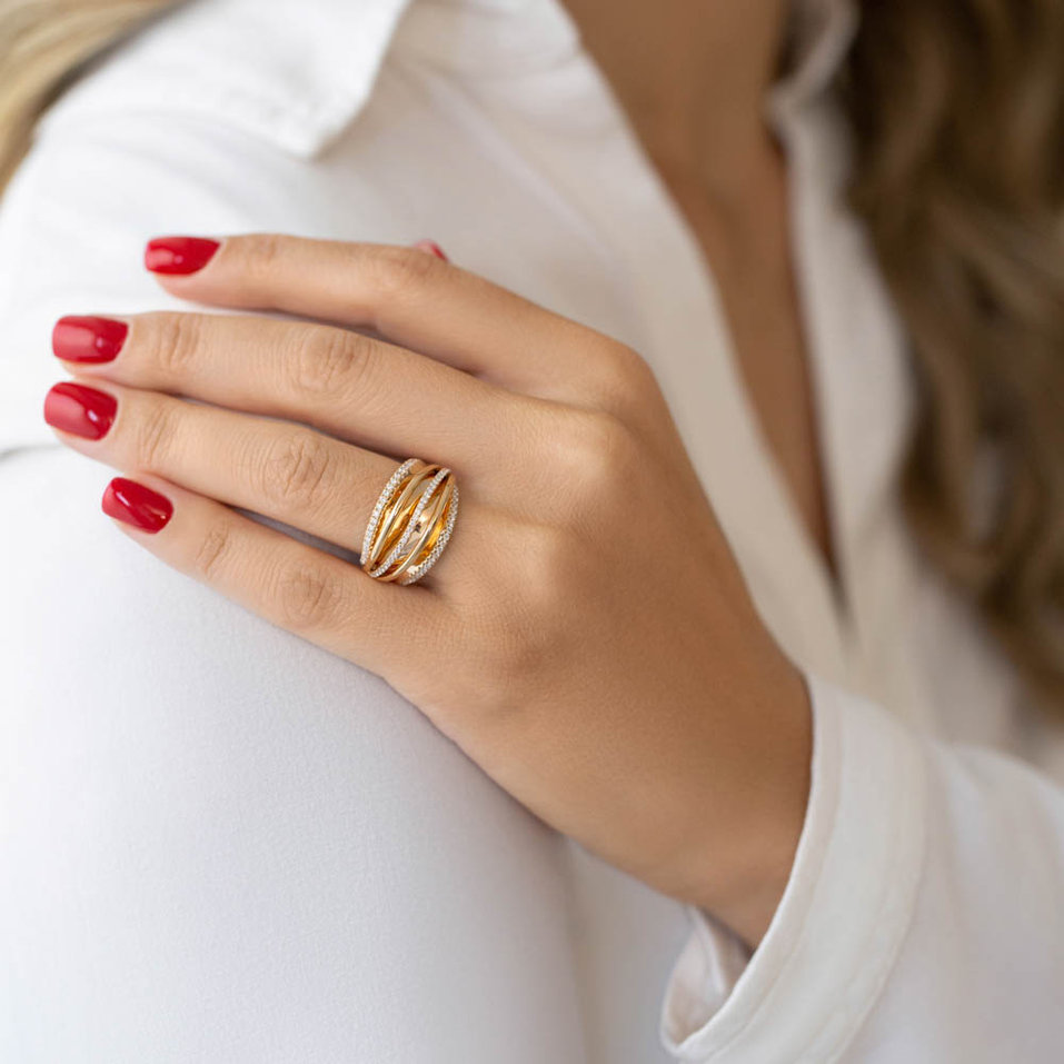 Diamond ring Félicie