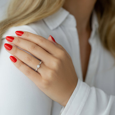 Diamond ring Zoe