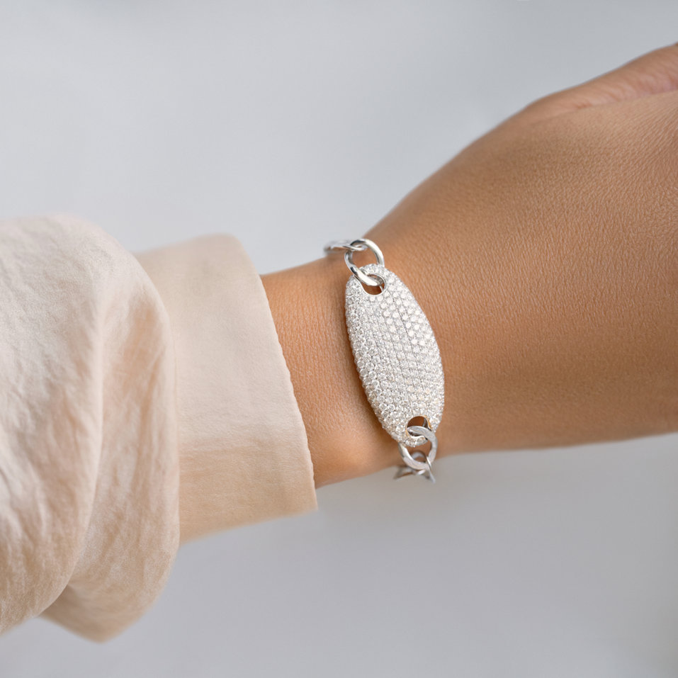 Bracelet with diamonds Silvana