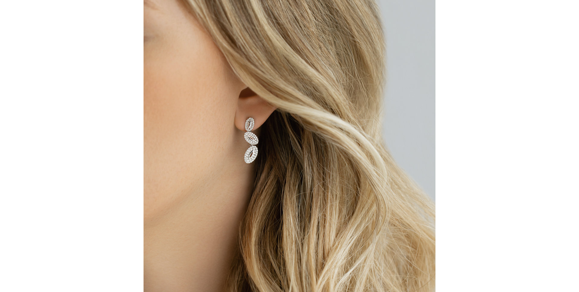 Diamond earrings Rajveer