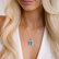 Diamond pendant with Topaz Maurita3