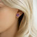 Diamond earrings with Amethyst Velvet Tango4