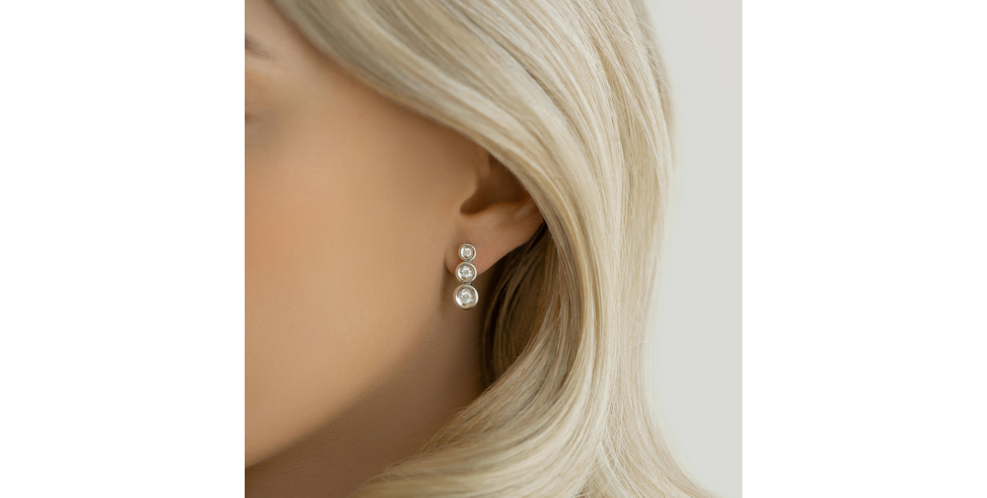 Diamond earrings Hogan