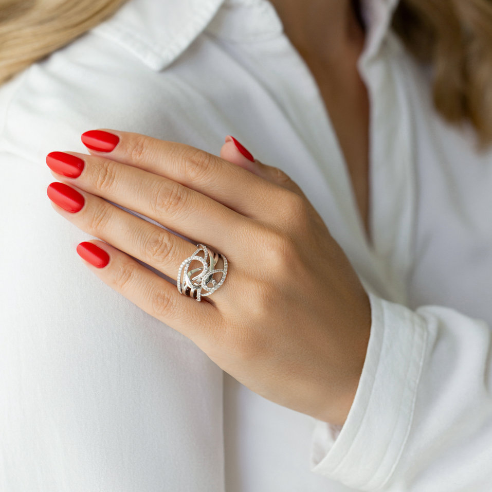 Diamond ring Midnight Masquerade