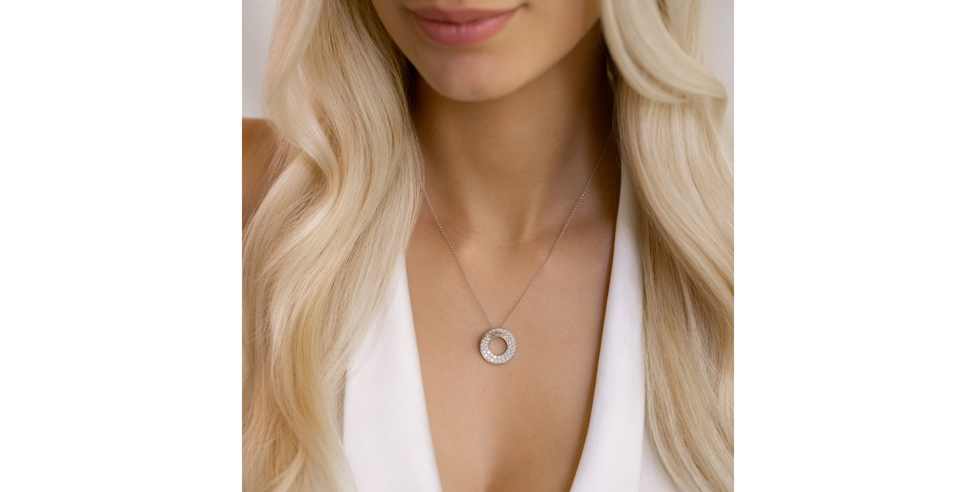 Diamond pendant Rubenstein
