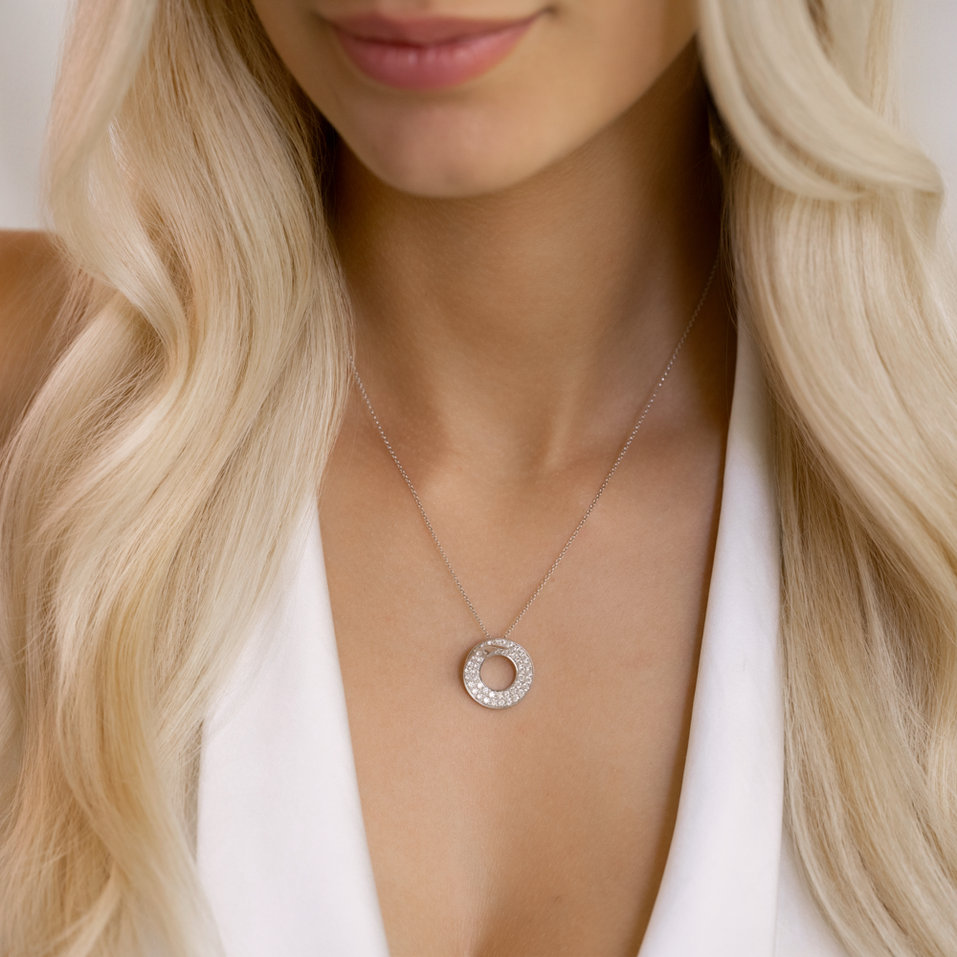 Diamond pendant Rubenstein