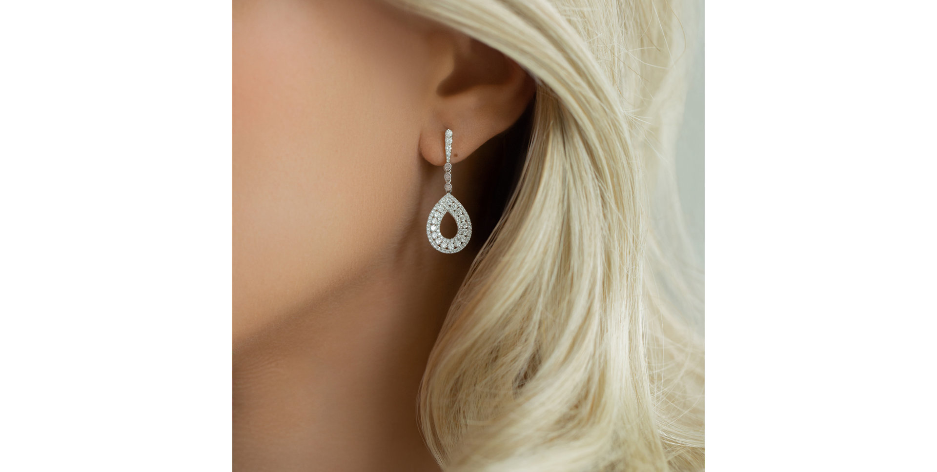 Diamond earrings Glossy Loop