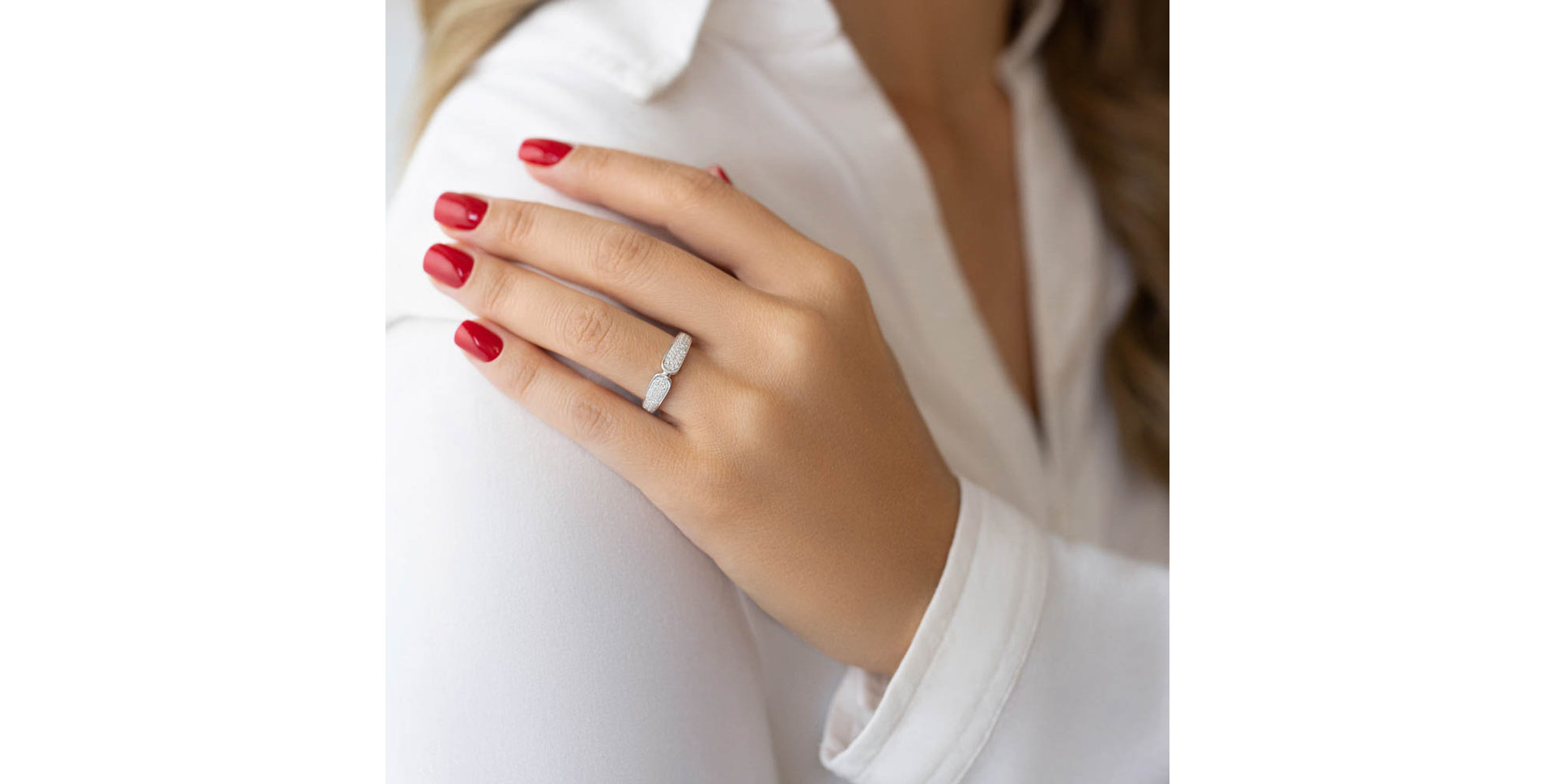 Diamond ring Angélique