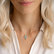 Diamond pendant with Emerald The Happy Crossroad3