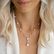 Diamond necklace with Pearl Leowel3