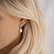 Diamond earrings with Pearl Coast for Margarita4