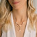 Diamond necklace with Pearl and gemstones Nixie3
