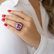 Ring with Amethyst Majesty Passion4
