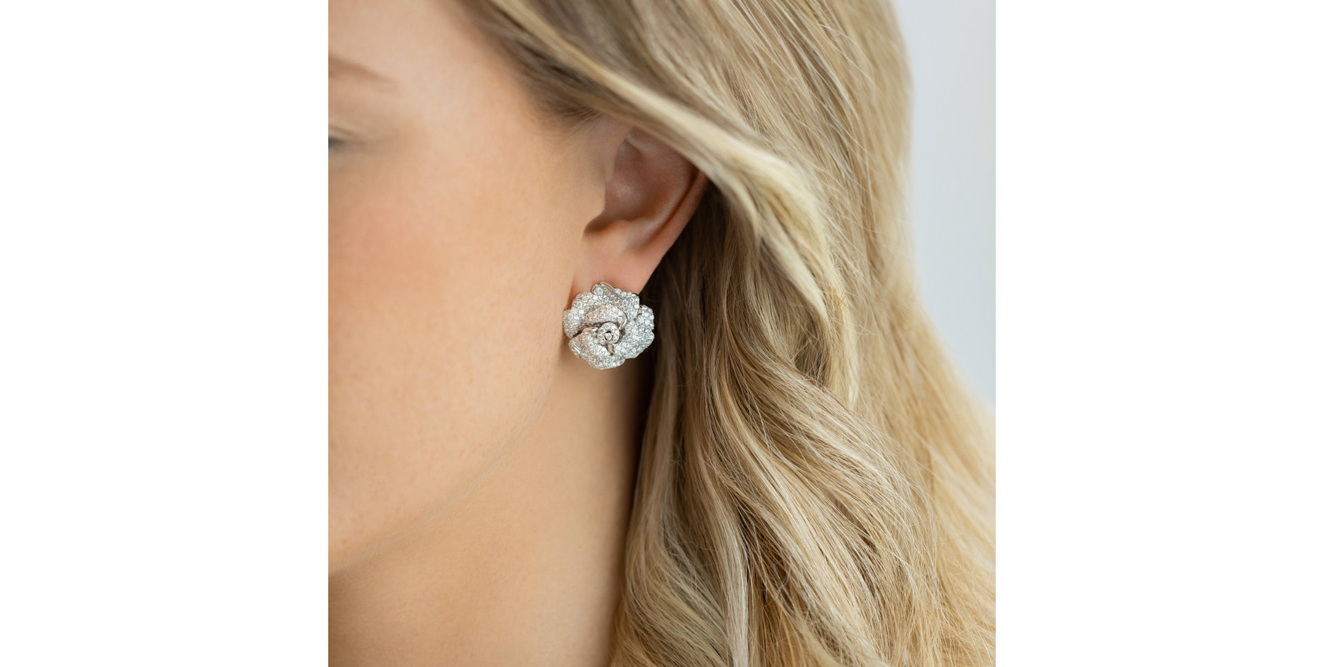 Diamond earrings Ice Queen