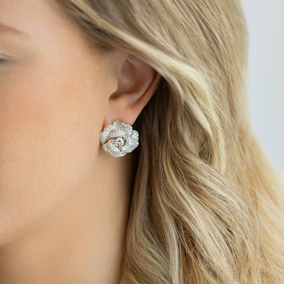 Diamond earrings Ice Queen