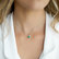 Diamond pendant with Emerald Space Splendor3