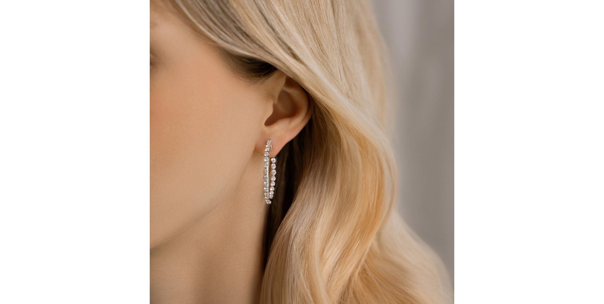 Diamond earrings Starry Sky