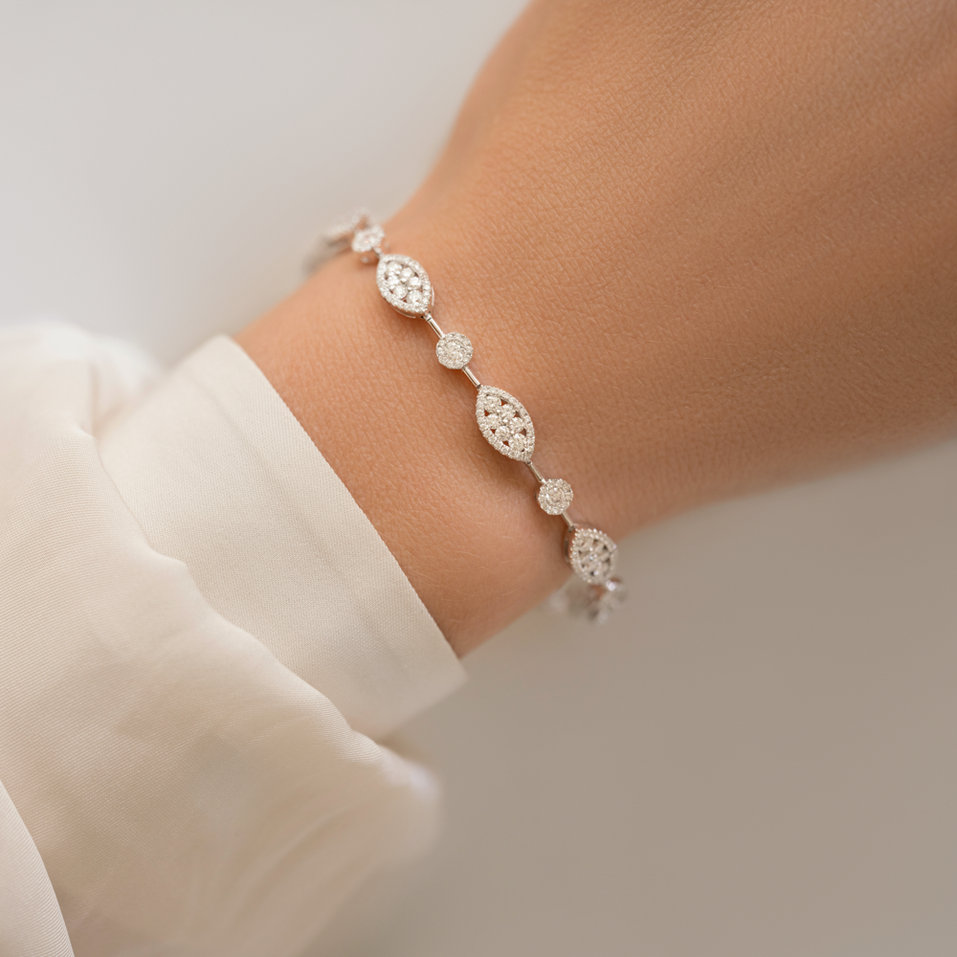 Bracelet with diamonds Charming Splendor