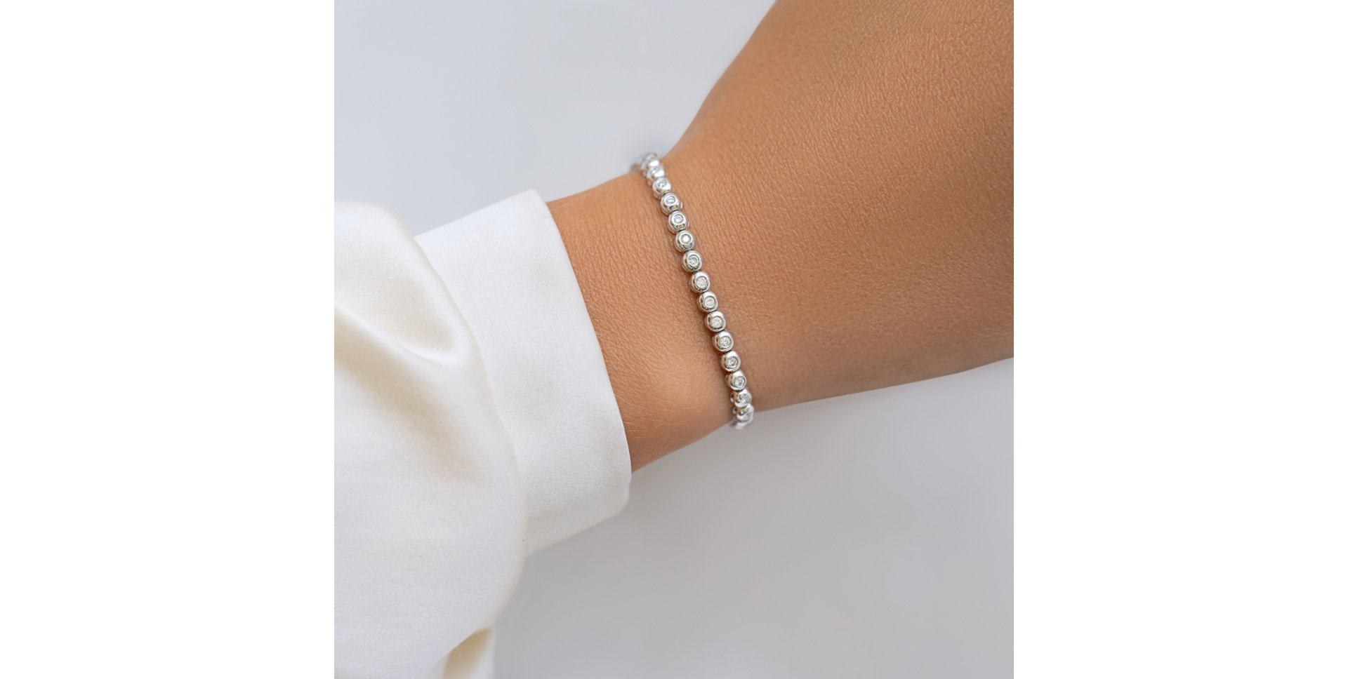 Bracelet with diamonds Balderich