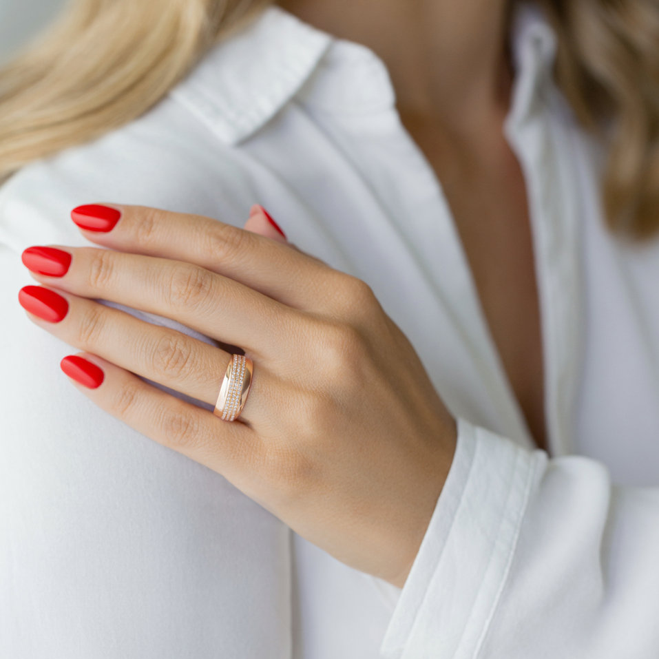 Diamond ring Printemps