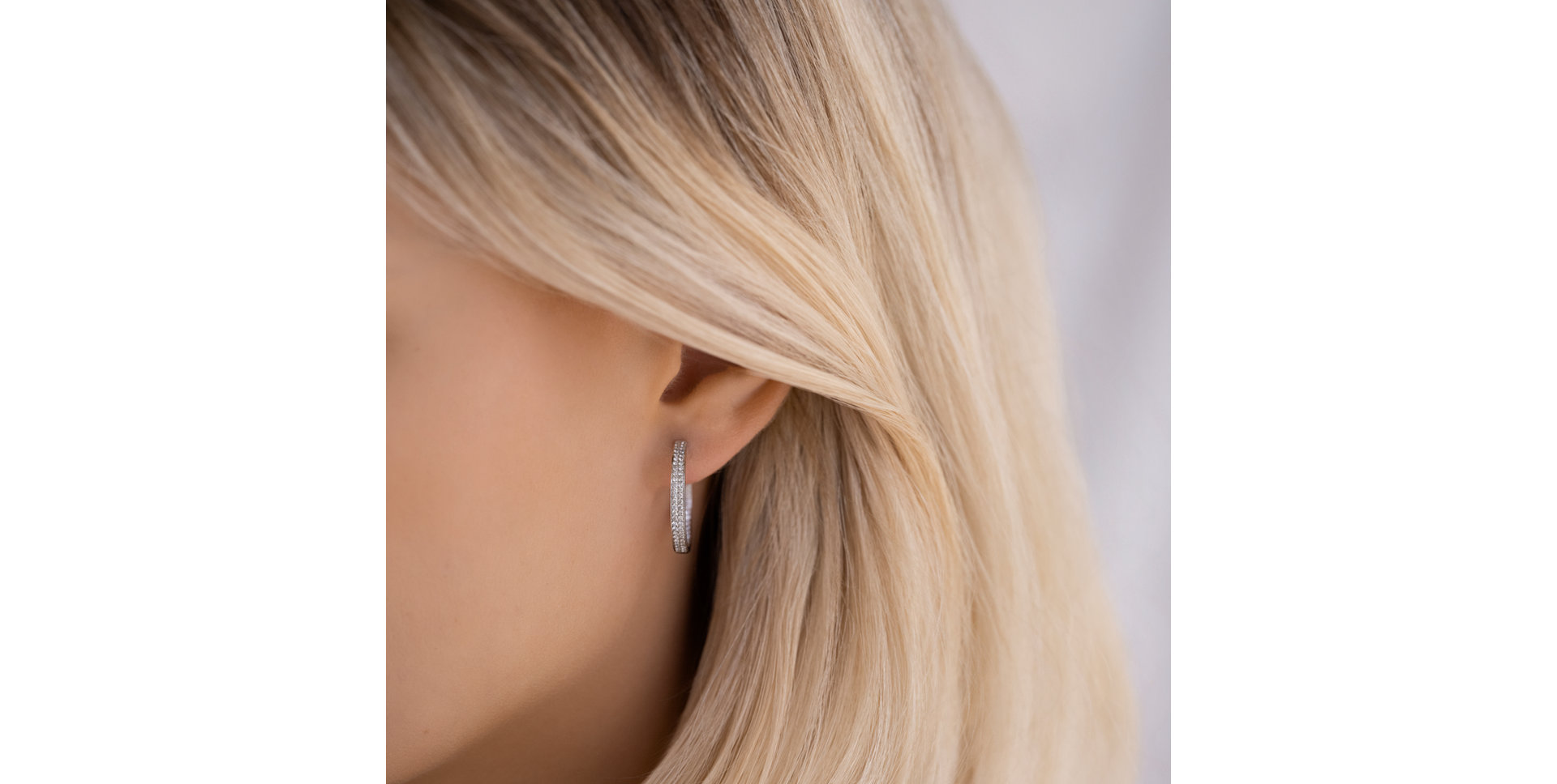Diamond earrings Moonlight Angel