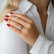 Diamond ring with Sapphire Greer3