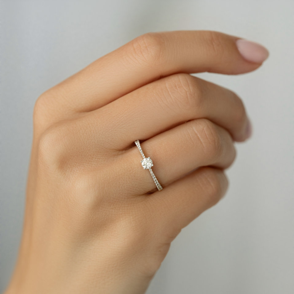 Diamond ring Glittery Love