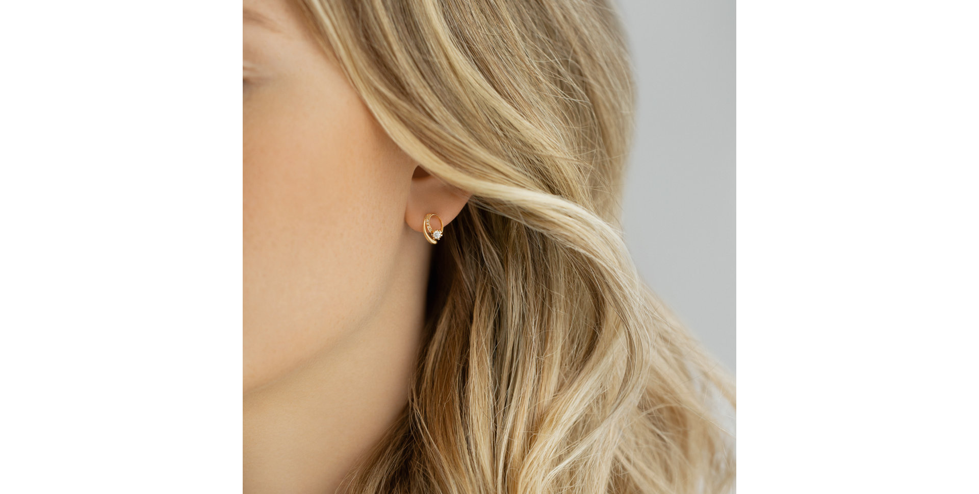 Diamond earrings Mellifluous Duet